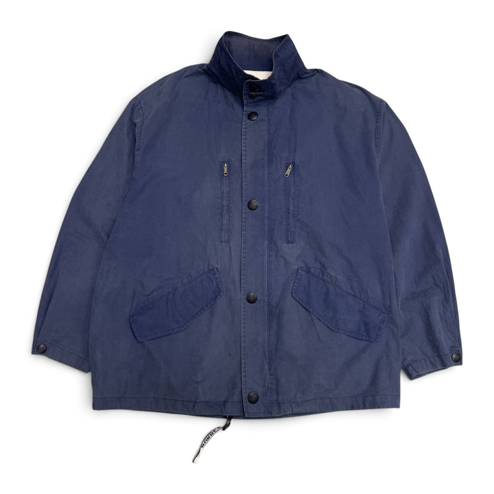 Vintage Burberrys Sailing Crew Jacket Navy (L)