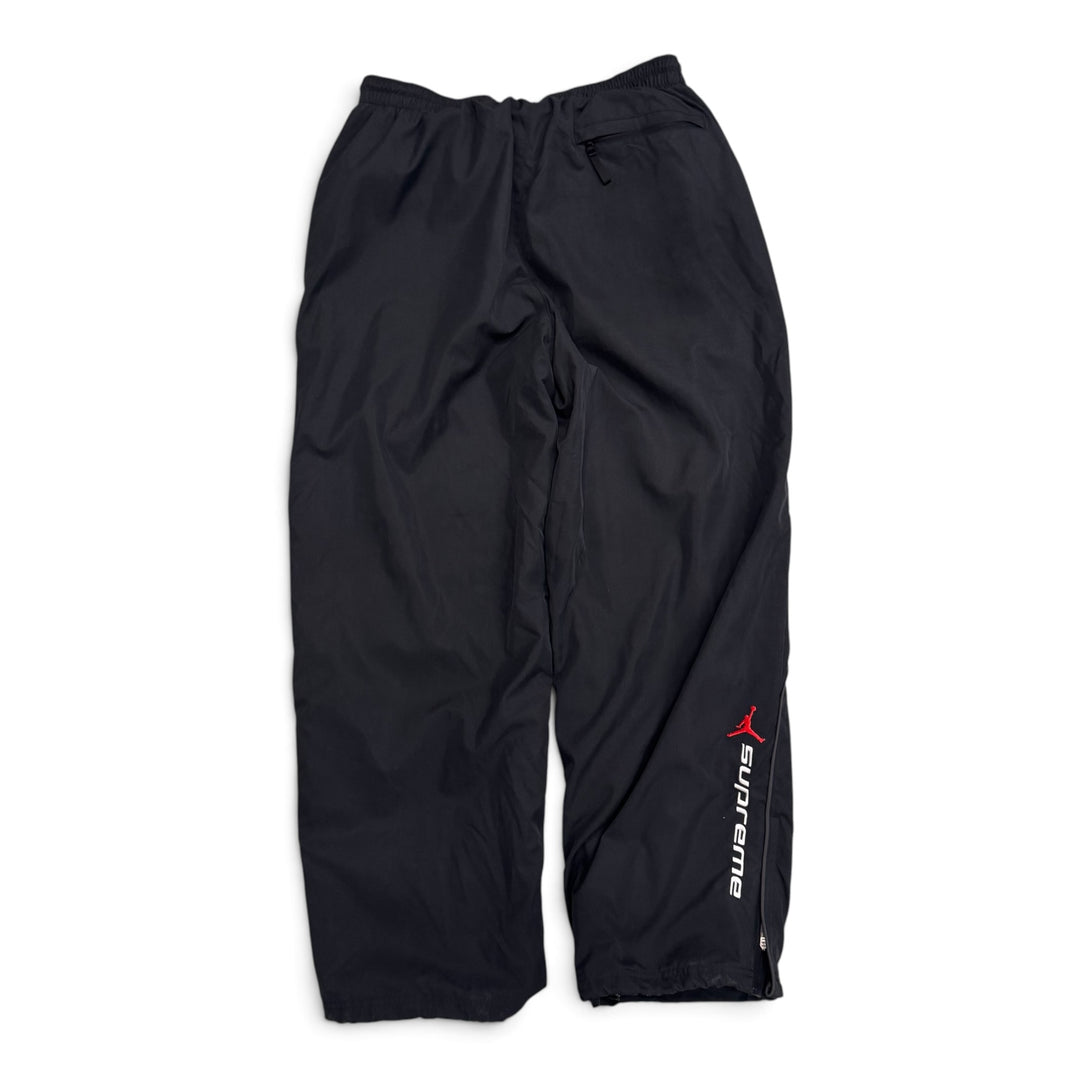 Supreme x Jordan Black Tracksuit Bottoms (L)