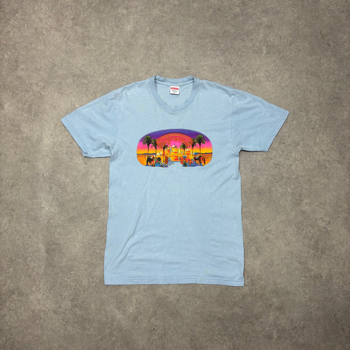 Supreme Light Blue Graphic T-Shirt (M)