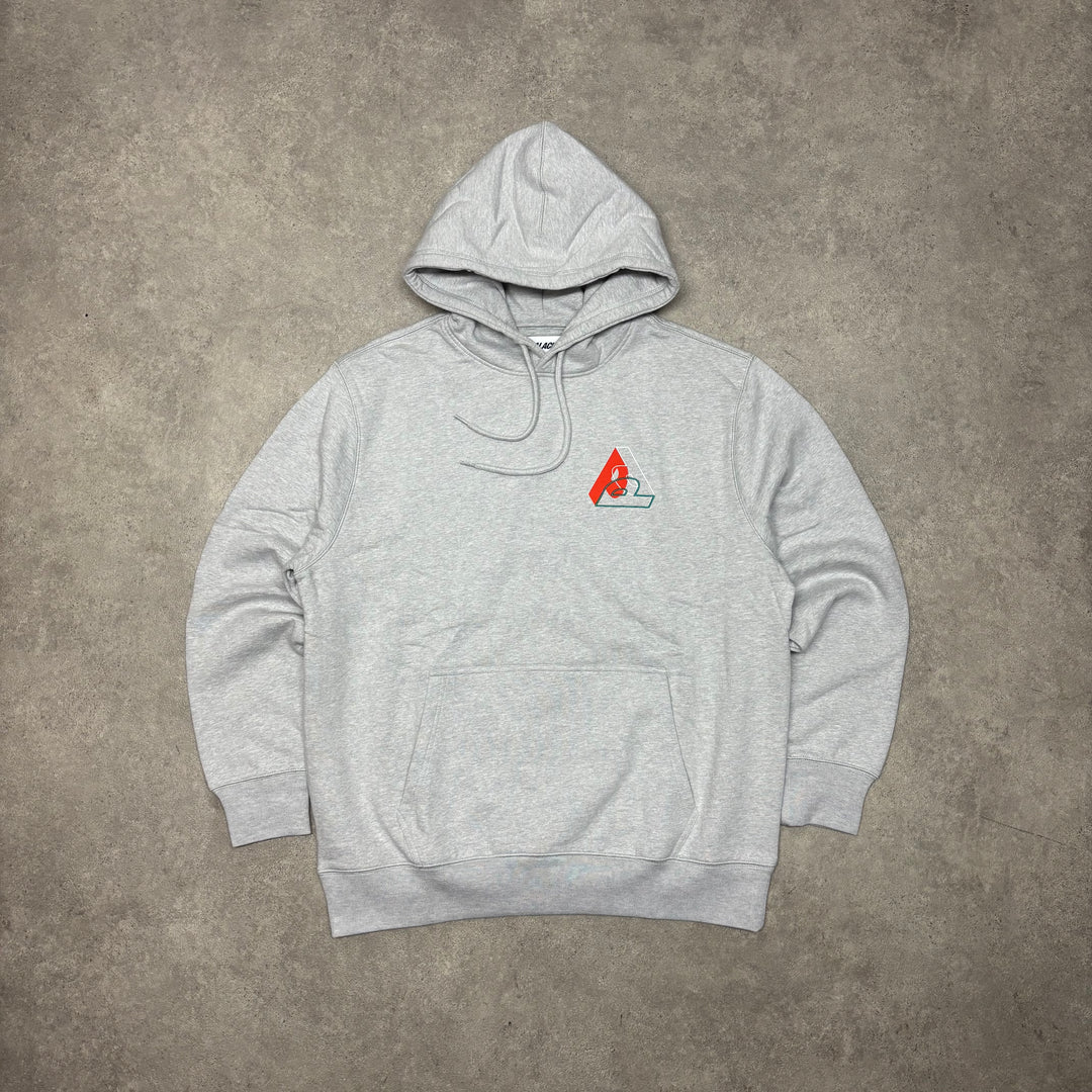 Palace Grey Pullover Hoodie (XL)