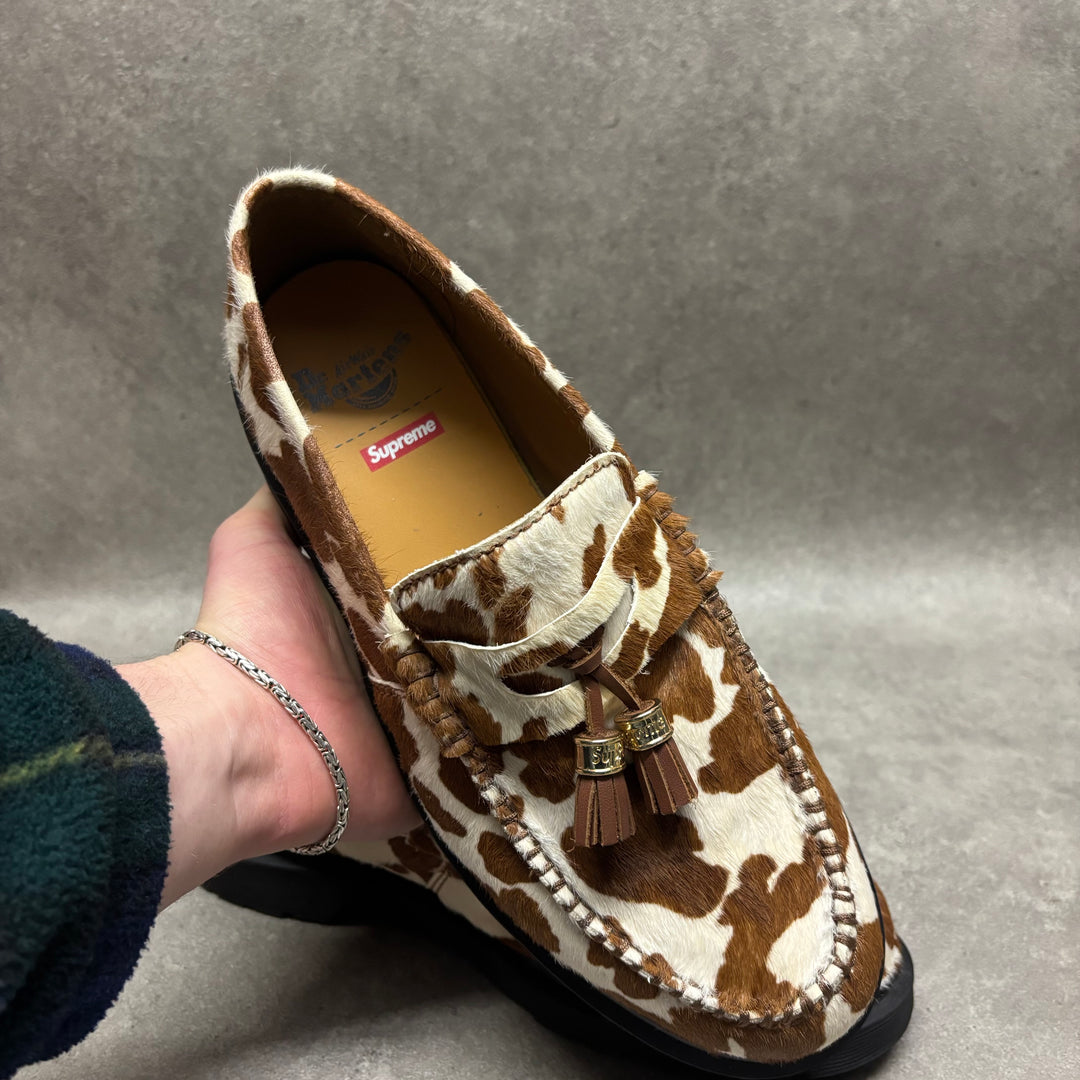 Dr. Martens x Supreme Cow Print Penton Tassel Loafer (UK10)