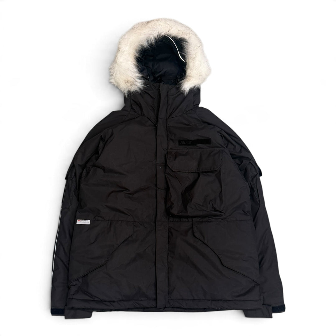 Palace PCWCS Hooded Puffer Jacket Black (L)