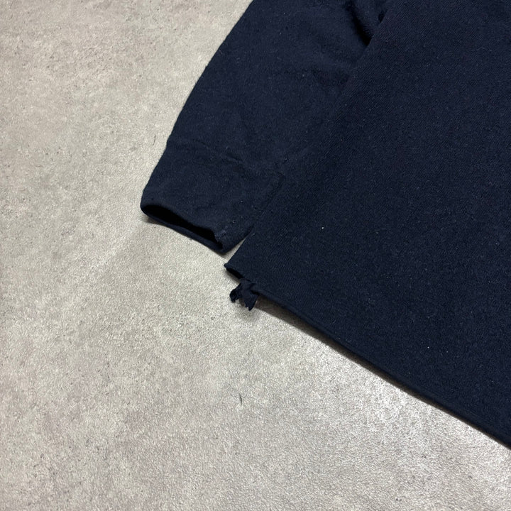 Vintage Stone Island Navy Wool Knitted Sweater (XXL)