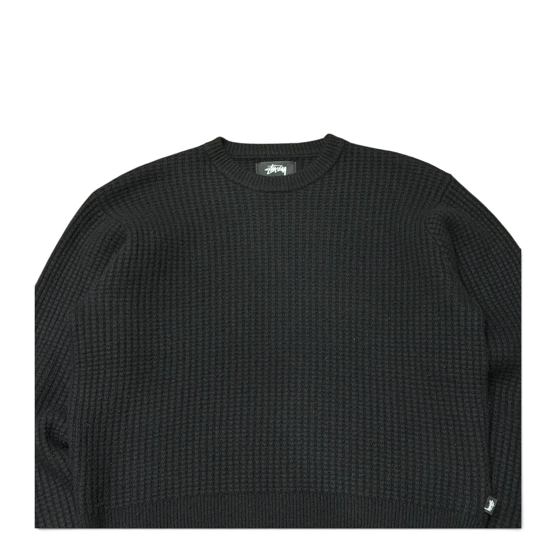 Stussy Black Cashmere Knitted Jumper