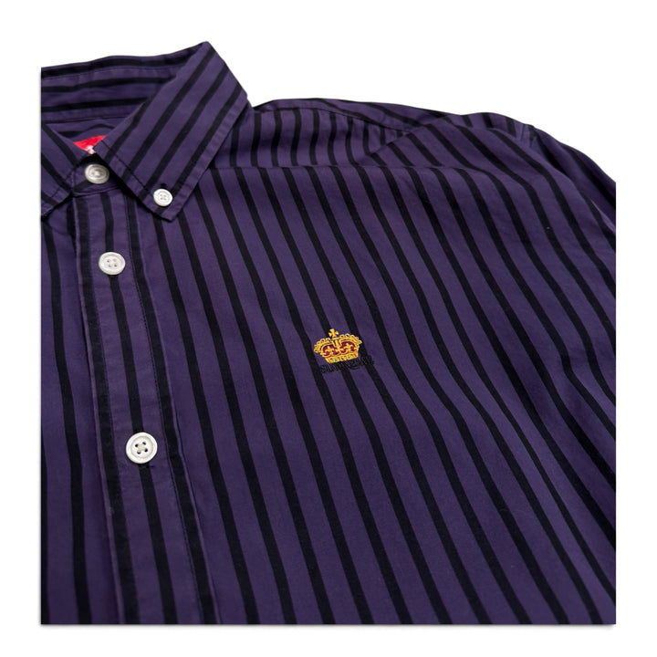 Supreme Stripe Shirt Purple (M)