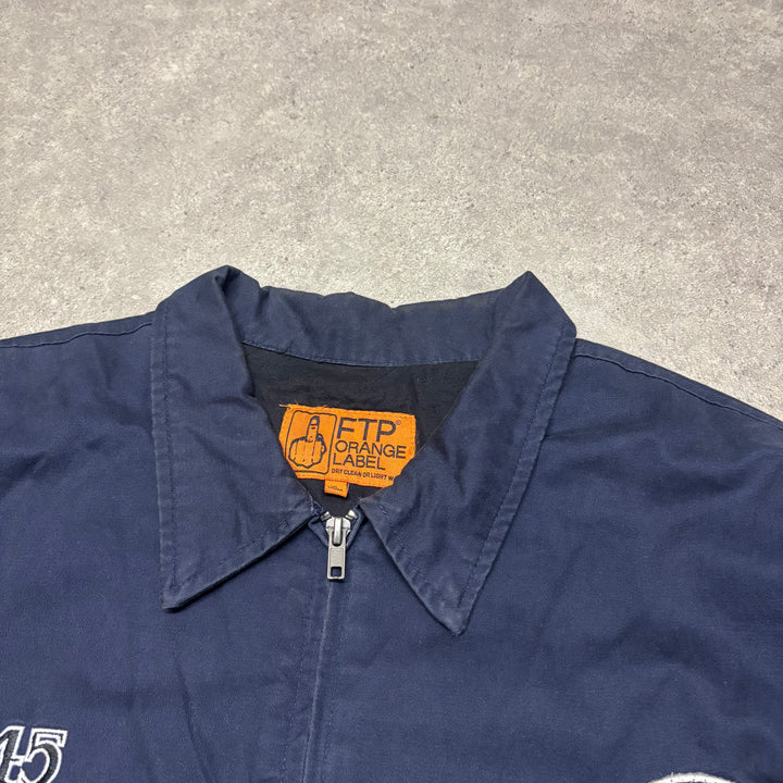 Colt 45 x FTP Navy Workwear Style Canvas Jacket (XL)