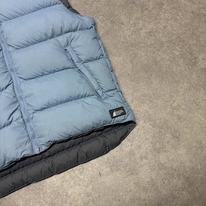 Mountain Equipment Blue Puffer Gilet (S)