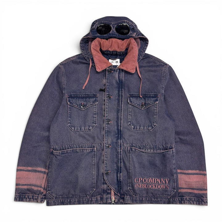 Limited Edition CP Company X One Block Down Jacket Purple (M)