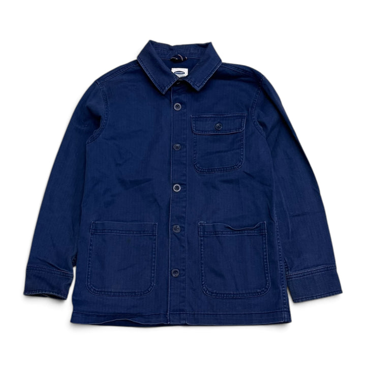 Old Navy French Chore Blue Jacket (Women's Medium)