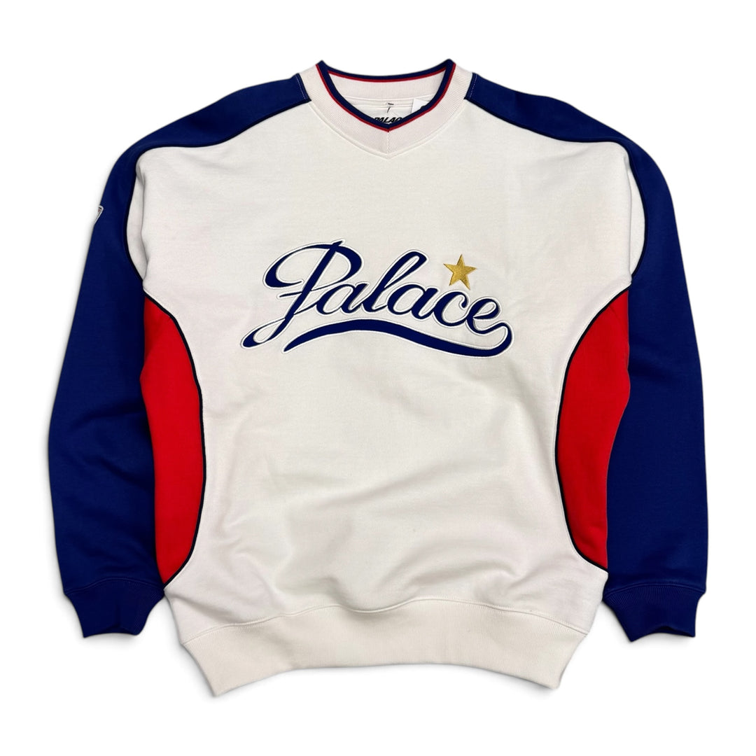 BNWT Palace Star Script Crew Sweatshirt White (M)