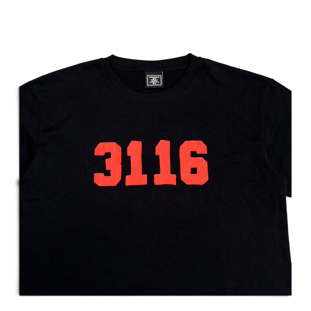 Always Do What You Should Do 3116 T-Shirt Black (L)