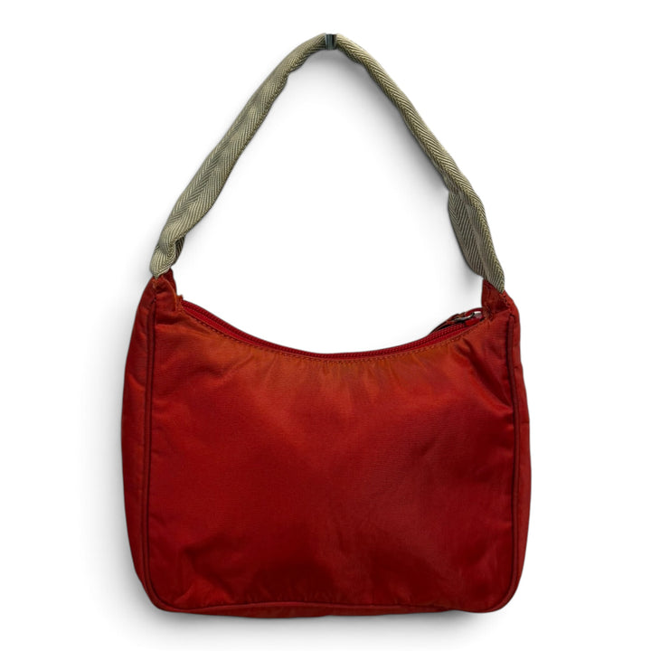 Prada Re Edition 2005 Handbag Red And Beige