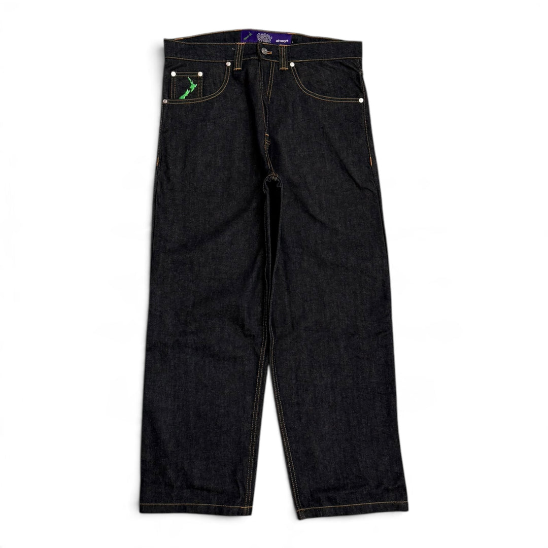 Always Do Dark Blue Denim Trousers (L)
