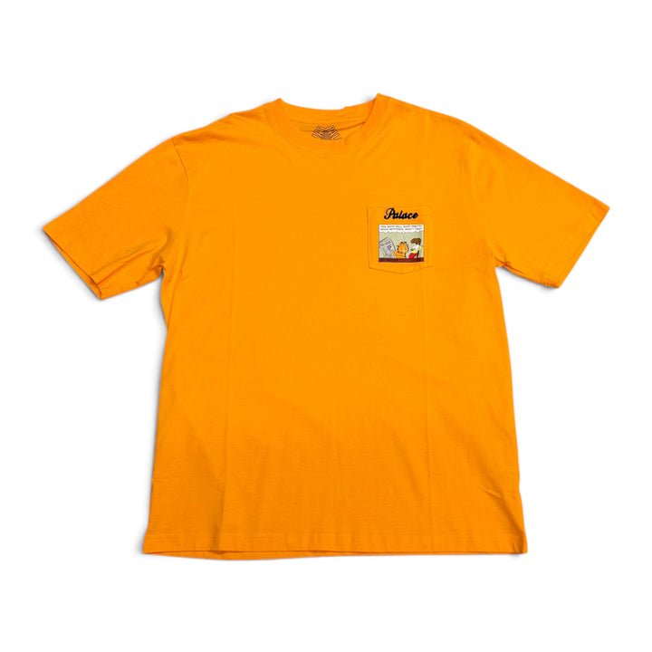Palace Garfield Pocket T shirt Orange (XL)