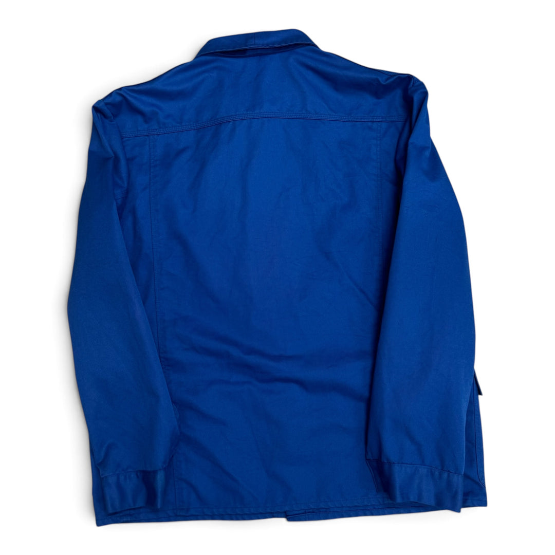 Vintage Distressed Blue French Chore Jacket (XL)