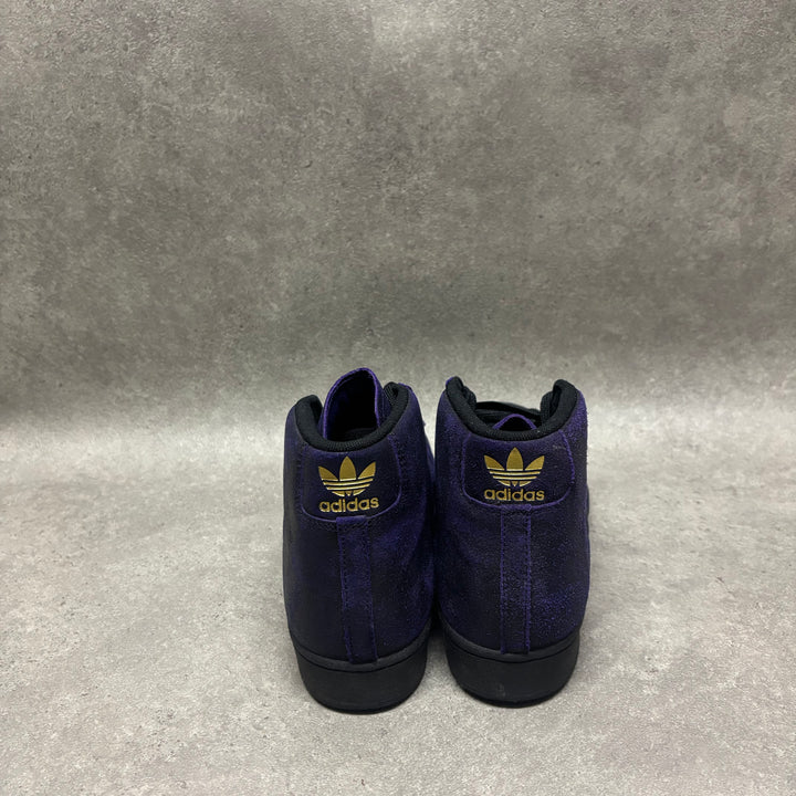 Adidas Skateboarding Kader Pro Model ADV Dark Purple Trainers (UK12.5)