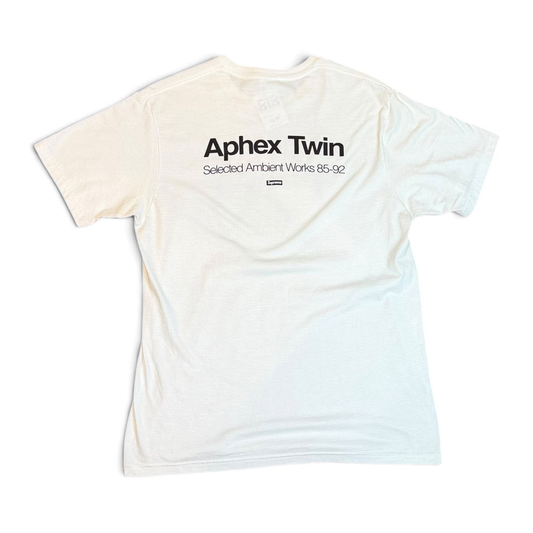 Supreme x Aphex Twin White Graphic T-Shirt (L)
