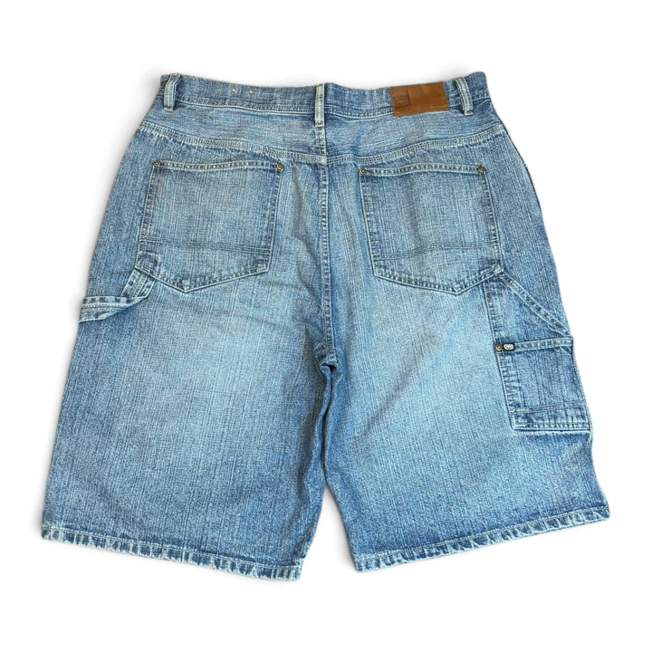 Vintage Ecko Washed Light Blue Baggy Denim Shorts (38)
