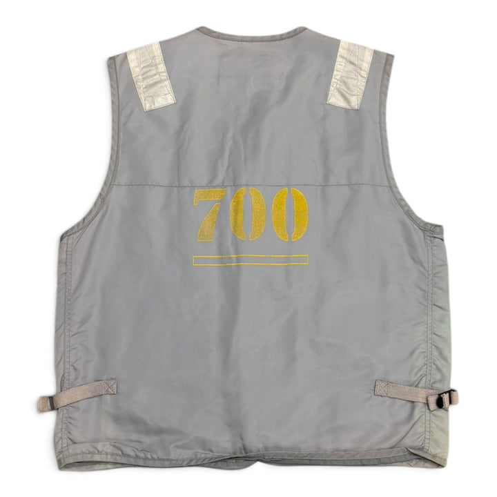 Vintage Avirex Technical Vest Grey (L)