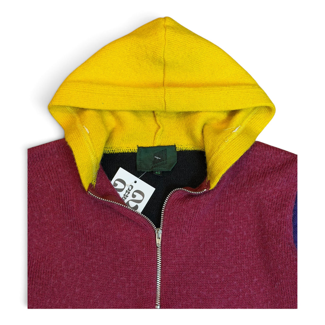 Jean Paul Gaultier Tri Colour Knitted Hoodie (40)