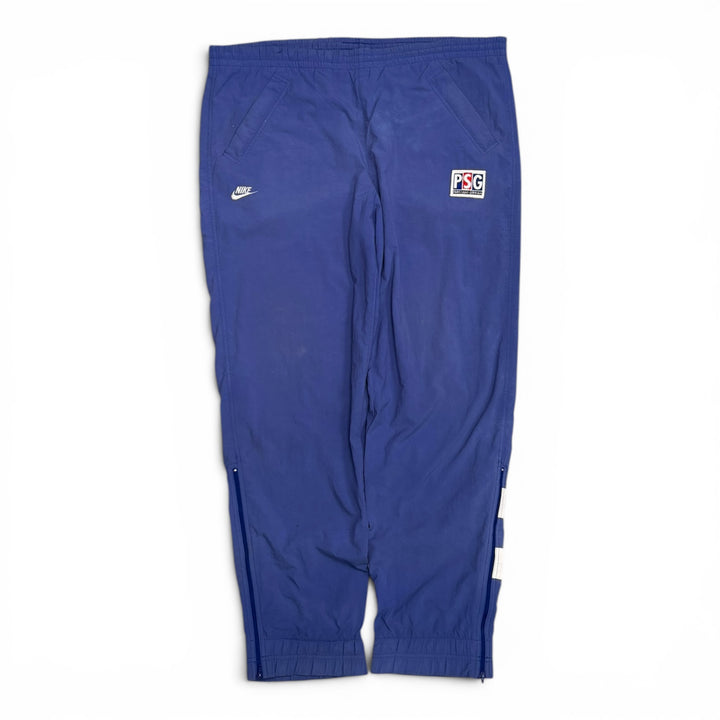 90’s Vintage PSG Nike Purple Football Tracksuit Bottoms (XL)