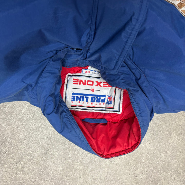 Vintage NFL Apex New England Patriots Blue Puffer Jacket (S)