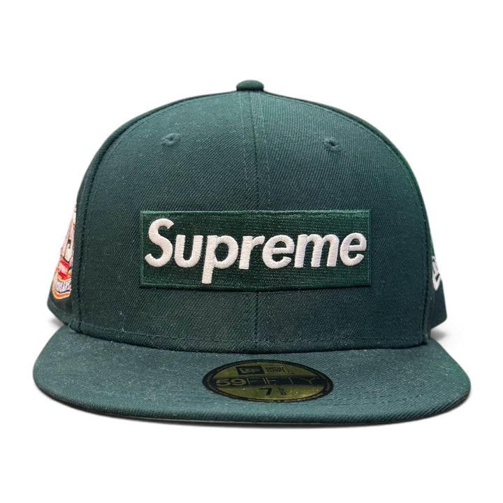 Supreme Shop Anniversary Box Logo Cap Green (7-5/8)