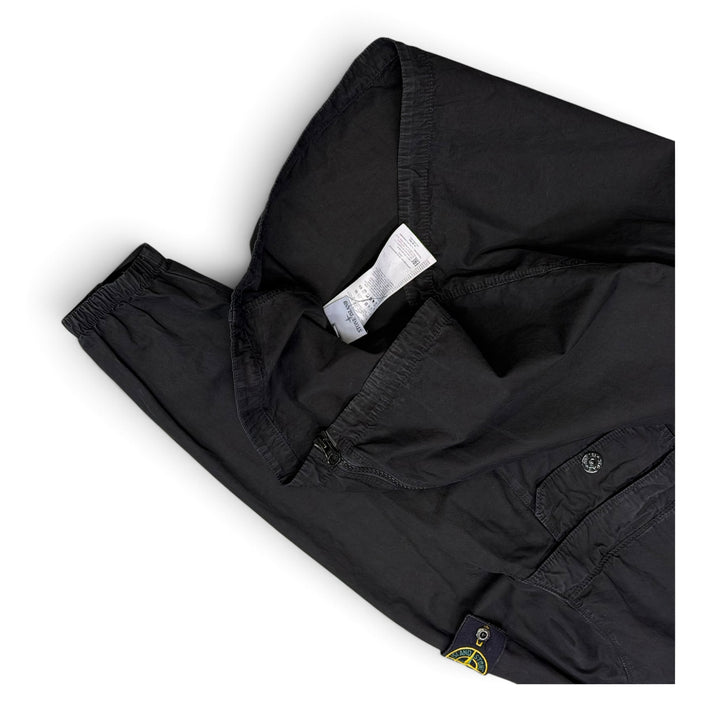 Stone Island Shirt Jacket Full Zip Up Black (L)