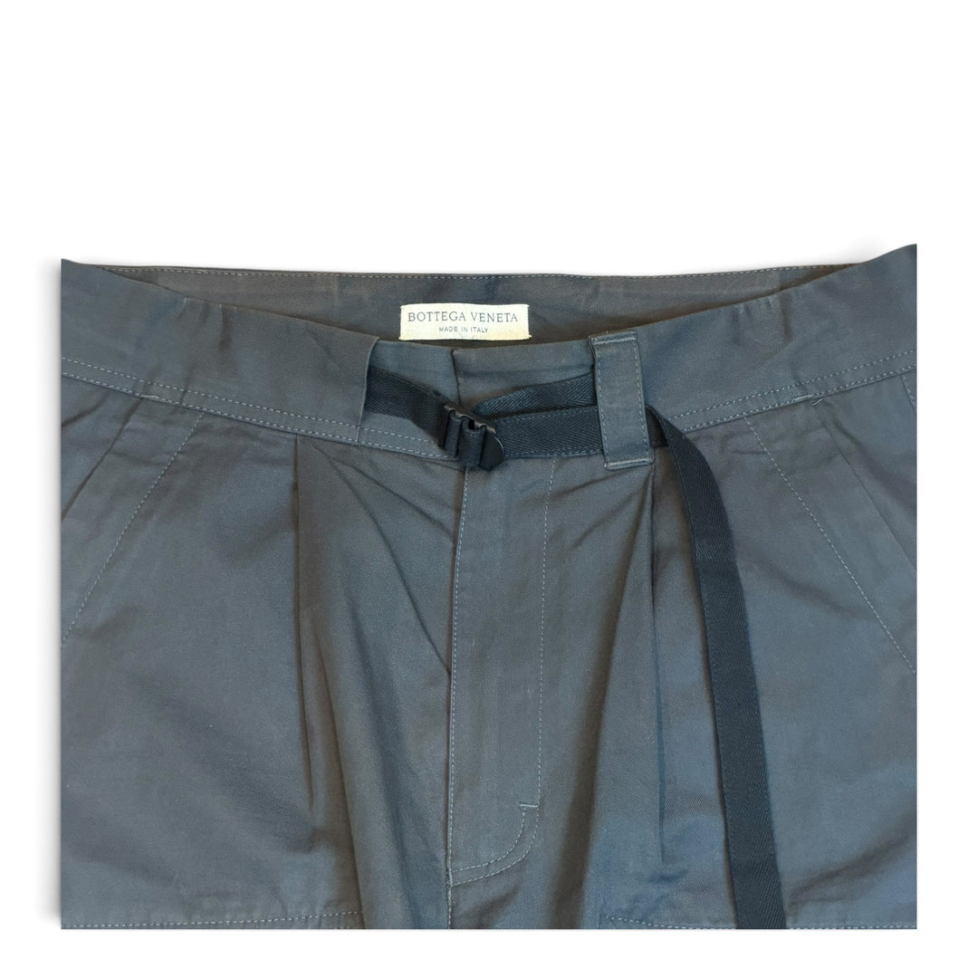 Bottega Veneta Grey Cargo Shorts (32)