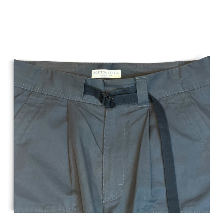 Bottega Veneta Grey Cargo Shorts (32)