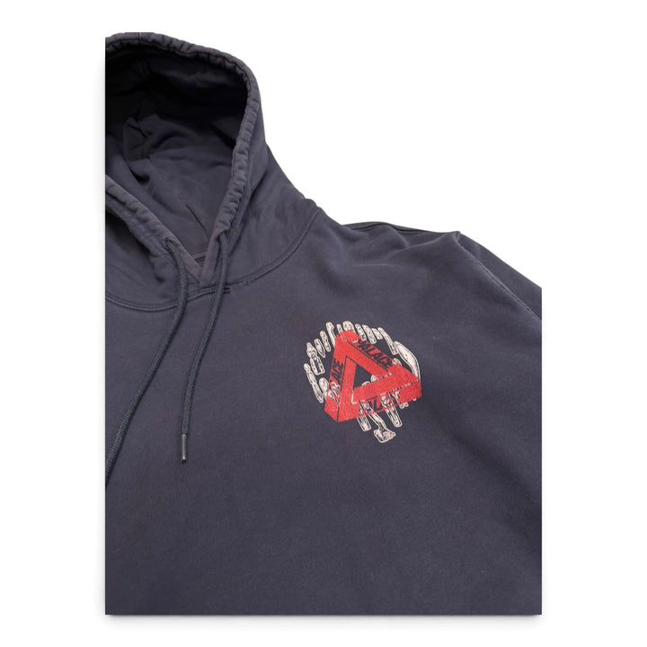 Palace Jheeze Printed Hoodie Navy (XL)