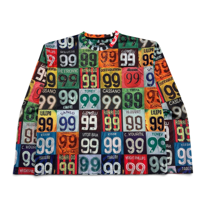 99 Above The Water Mesh Football Top Patterned Jersey (L)
