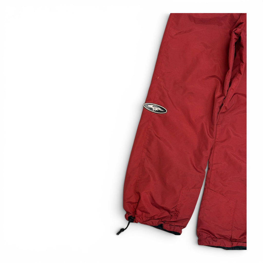 Quicksilver Ski Salopette Trousers Red (M)