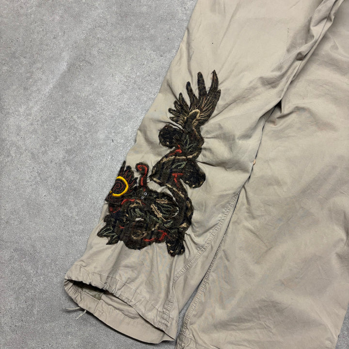 Vintage Maharishi Beige Cargo Trousers (L)