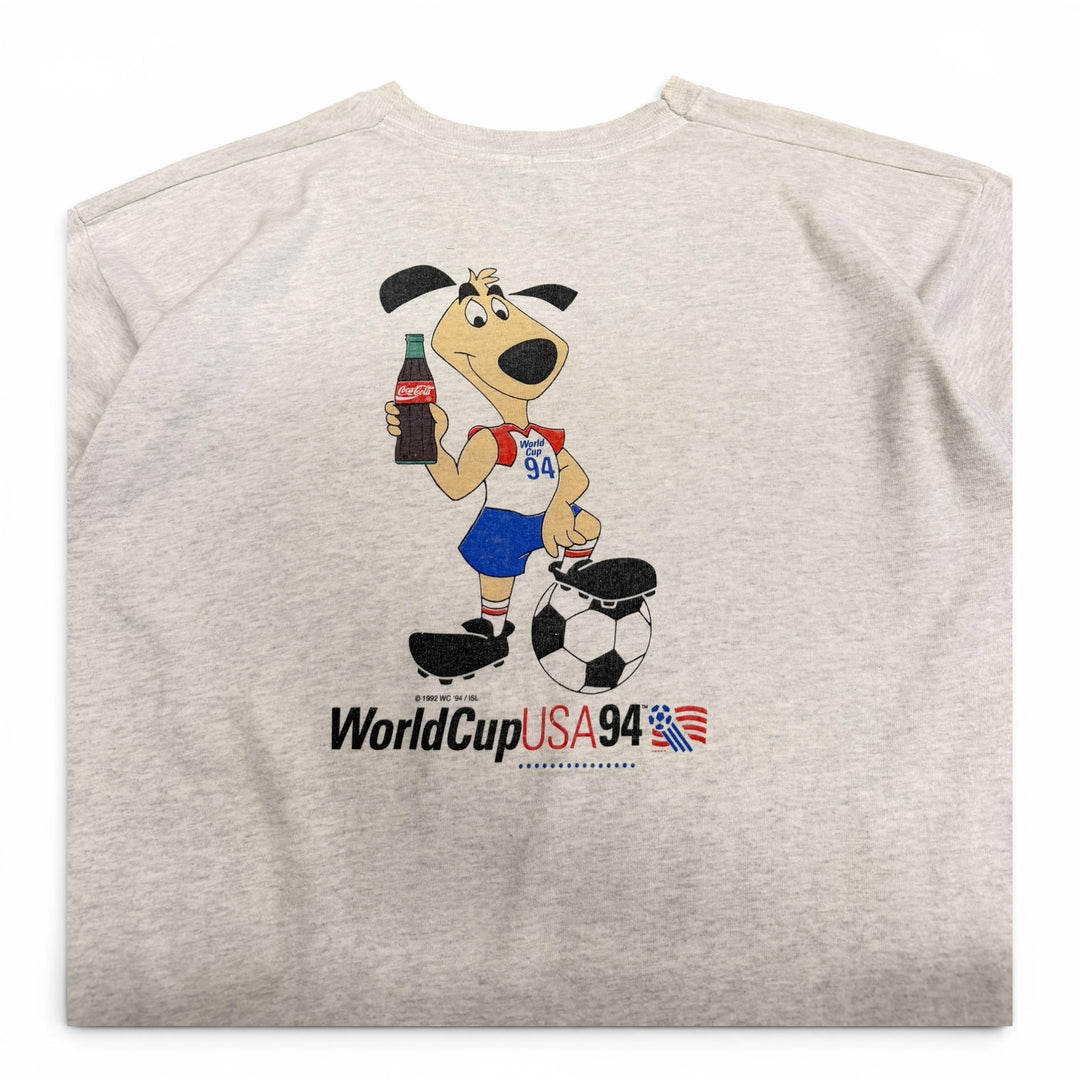 USA World Cup 1994 Coca Cola T Shirt Grey (L)