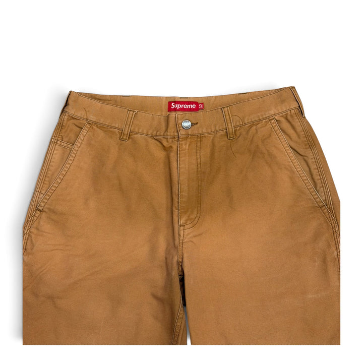 Supreme Work Shorts Tan (32)