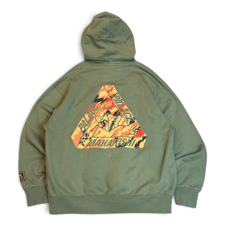 BNWT Palace x Maharishi Khaki Pullover Hoodie (XL)