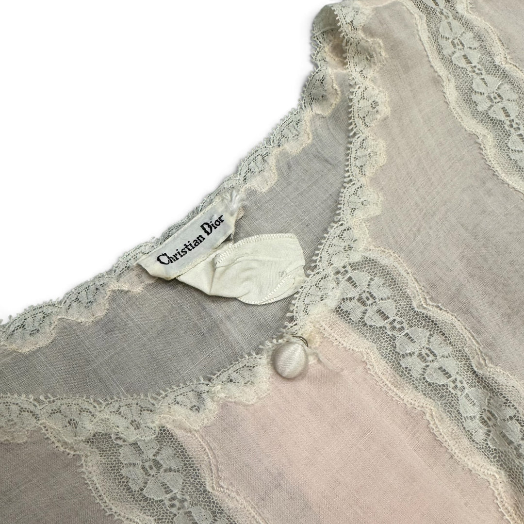 Vintage Christian Dior Sleeveless  Top Pink (L)