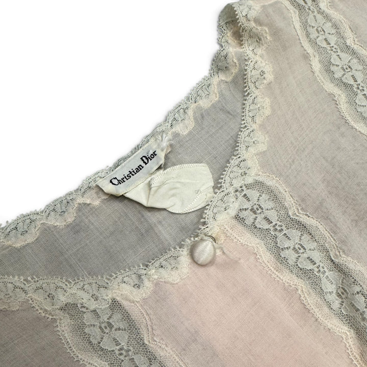 Vintage Christian Dior Sleeveless  Top Pink (L)