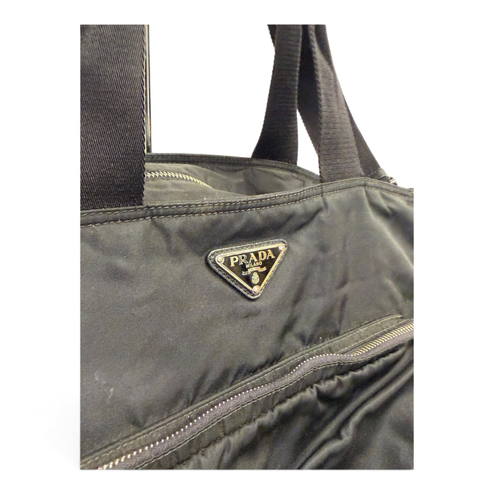 Prada Nylon Shopping Shoulder Bag