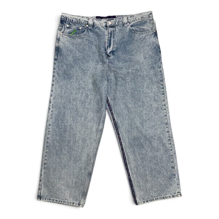 Always Do What You Should Do Light Blue Denim Trousers (L)