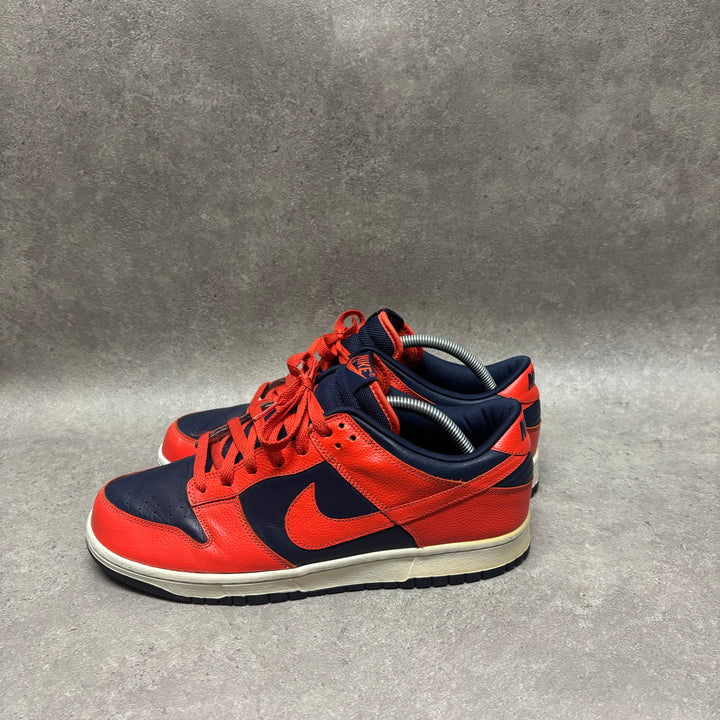 Nike Dunk Low SP Syracuse Orange & Navy Trainers (UK11)