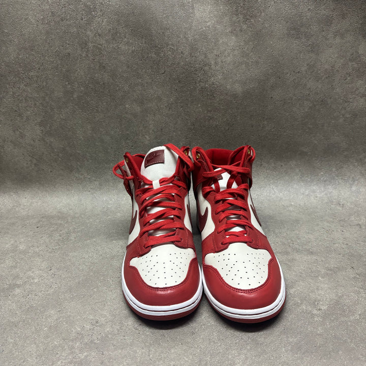 Nike Dunk High LXX Cinnabar/Mars Stone-Sail-White Trainers (UK11.5)