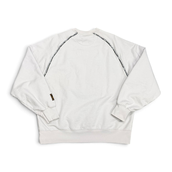 Palace x Maharishi White Spellout Sweatshirt (XL)