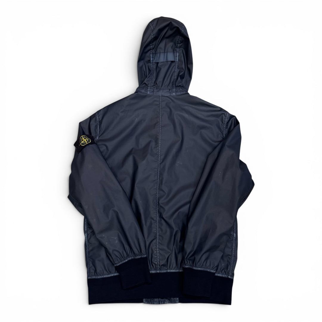 Stone Island Mussola Gommata Jacket Navy (L)
