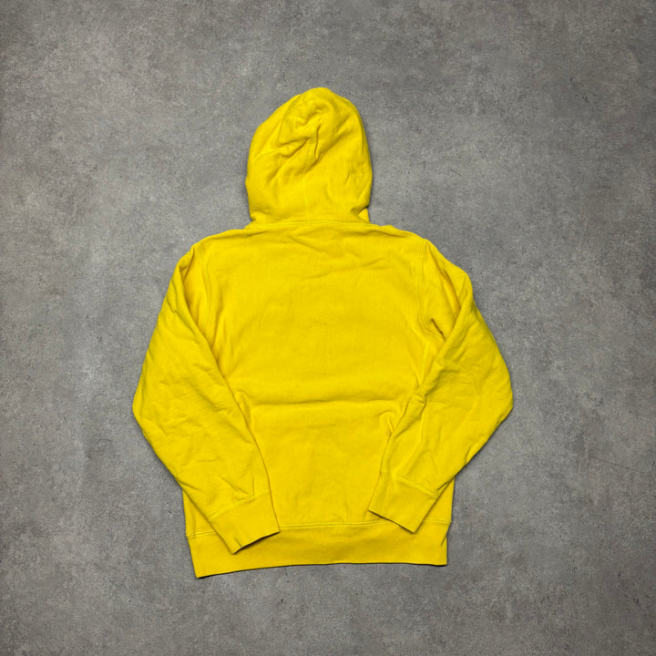 2019 Supreme Yellow Bandana Box Logo Pullover Hoodie (M)