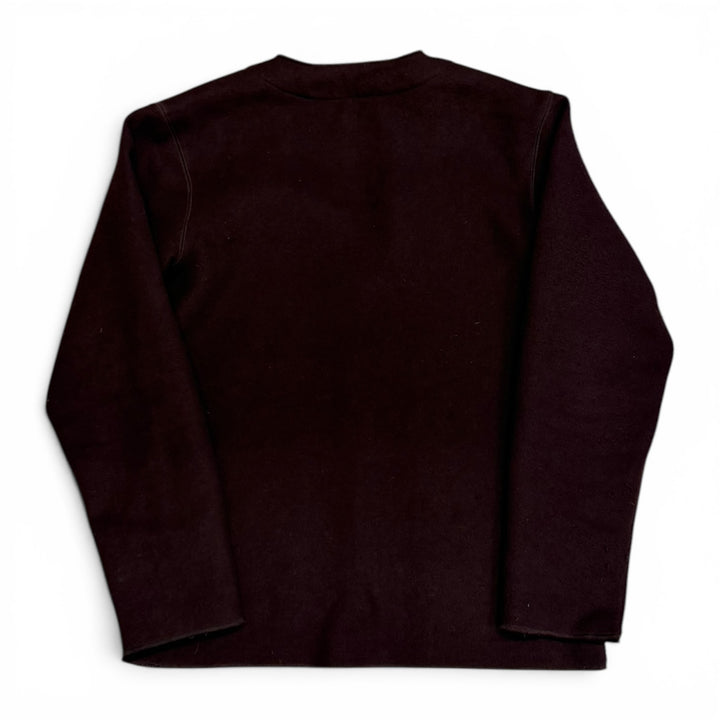 Stussy Wool Button Up Cardigan Burgundy (XS)