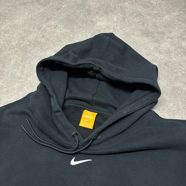 Nocta x Nike Central Swoosh Black Pullover Hoodie (XL)