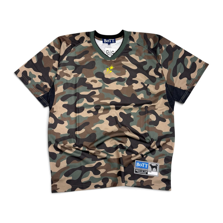 Bott Camo American Football Jersey Shirt (L)