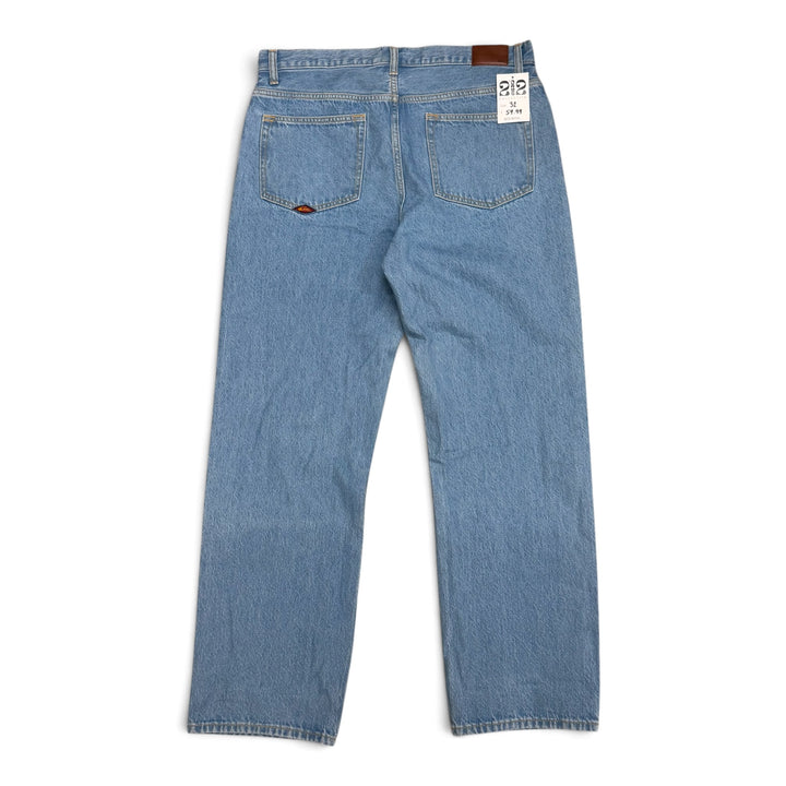 Quiksilver Light Blue Denim Baggy Fit Jeans (32)